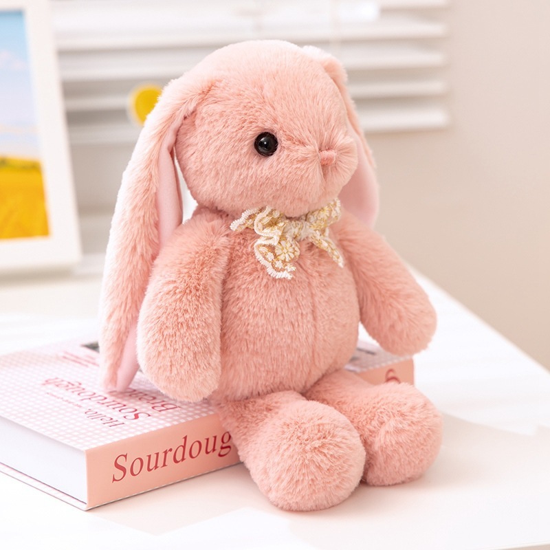 Jcボニーウサギの外国貿易の耳を垂れたウサギのぬいぐるみの子供の誕生日プレゼントのぬいぐるみは付き添います。|undefined