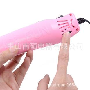 Temperature control 300W Small Power hot air gun 220V national standard integrated heating shaping DIY Heat Shrinkable film tool