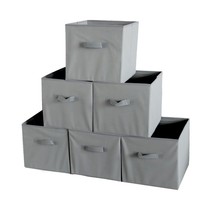 无盖手提布艺衣服整理防尘收纳盒储物筐内衣裤袜子折叠储物收纳箱