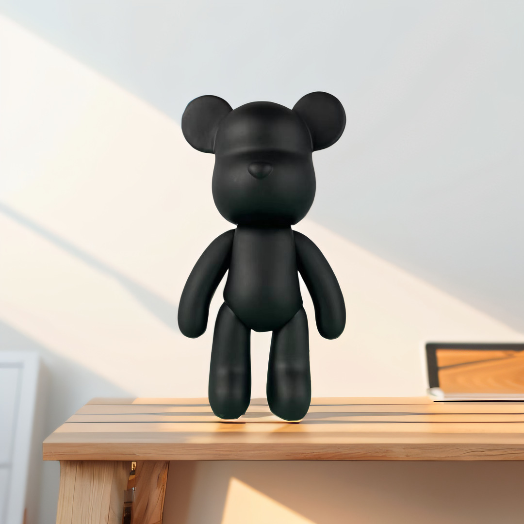 플루이드 베어 블랙 배아 33cm_구멍 없음