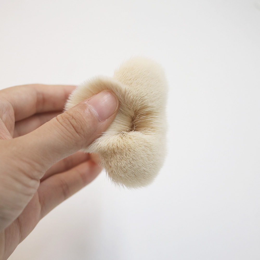 Nuevo modelo privado cepillo de maquillaje cepillo suelto se ruboriza cepillo suave cepillo en polvo portátil mini cepillo seco fabricante de la fuente