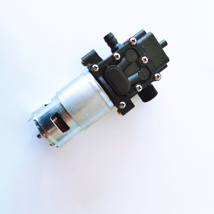 12v无线锂电洗车机水泵 车载洗车器电机 手持水枪隔膜泵配件