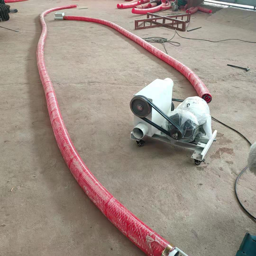 移动装车吸谷机 小型车载式吸沙机 工地干沙螺旋吸粮机