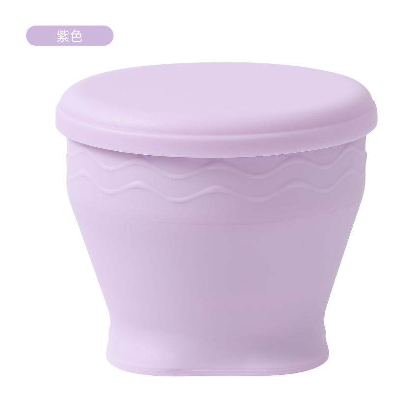 食品级硅胶折叠水杯便携式旅行折叠杯露营漱口杯子旅游户外耐高温|undefined