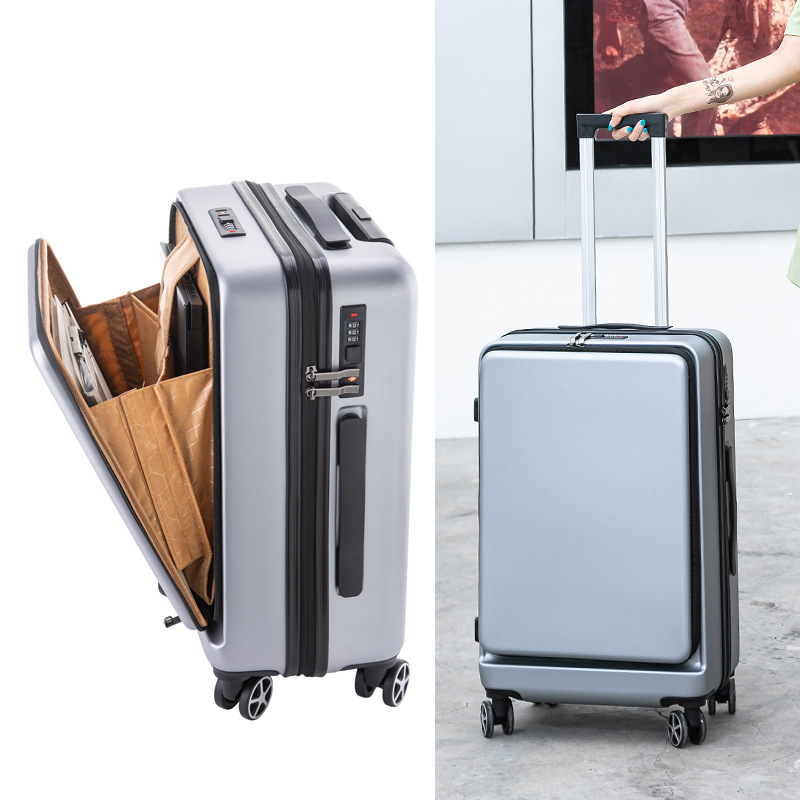 Aircraft Suitcase Men's Business Opening Luggage 20 Inch Women's Small Portable Computer Trolley Case 24 Business Travel Boarding