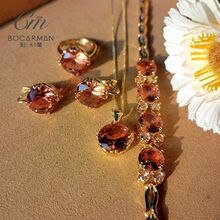 供应土耳其变色石苏丹石 圆形变色石项链 新疆水铝石项链首饰成品