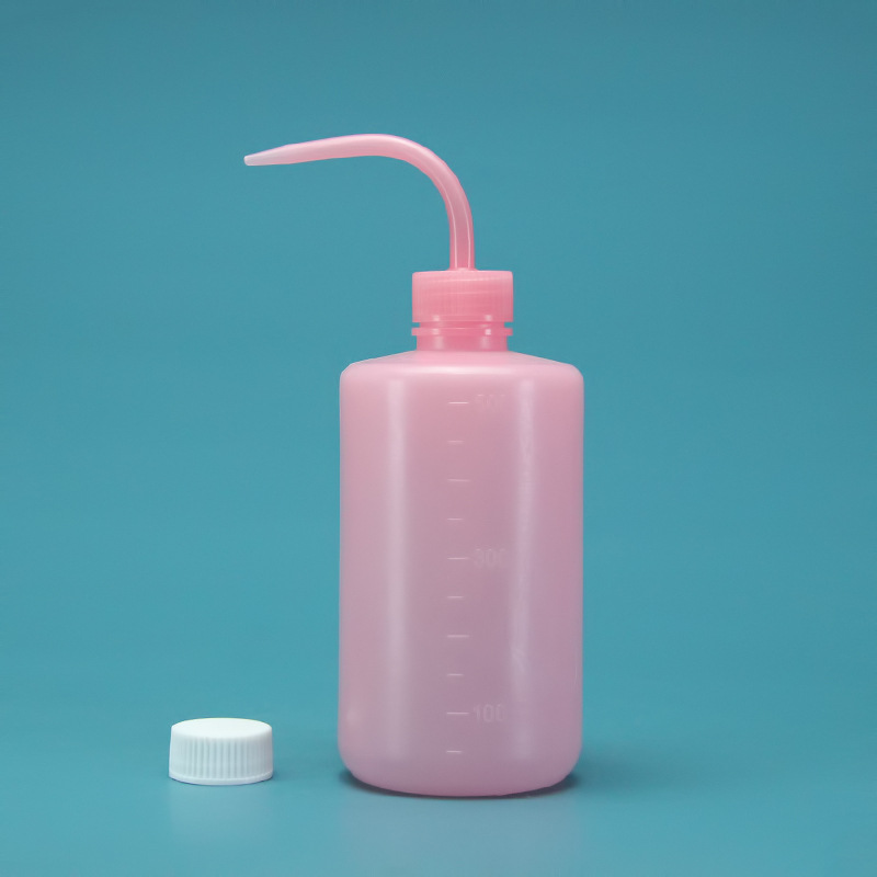 Boca curvada suculenta hervidor de riego 500ml squeeze hervidor de agua suculenta micro paisaje hervidor de agua botella de plástico