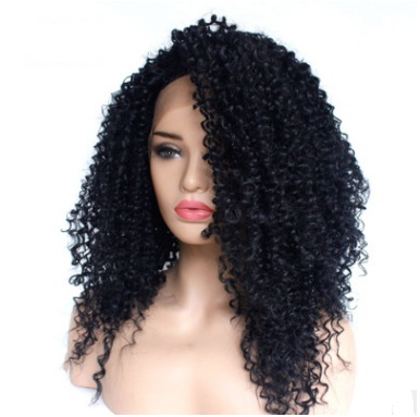 Perucas al por mayor europeas y estadounidenses pelucas africanas cubierta de cabello rosa pelucas pelucas LW0288