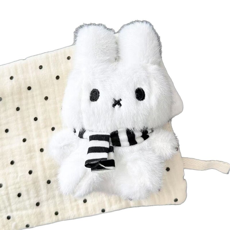 Mify限定ミッフィーうさぎストラップかわいいウサギのバッグストラップぬいぐるみ漫画カップル诞生日プレゼント|undefined