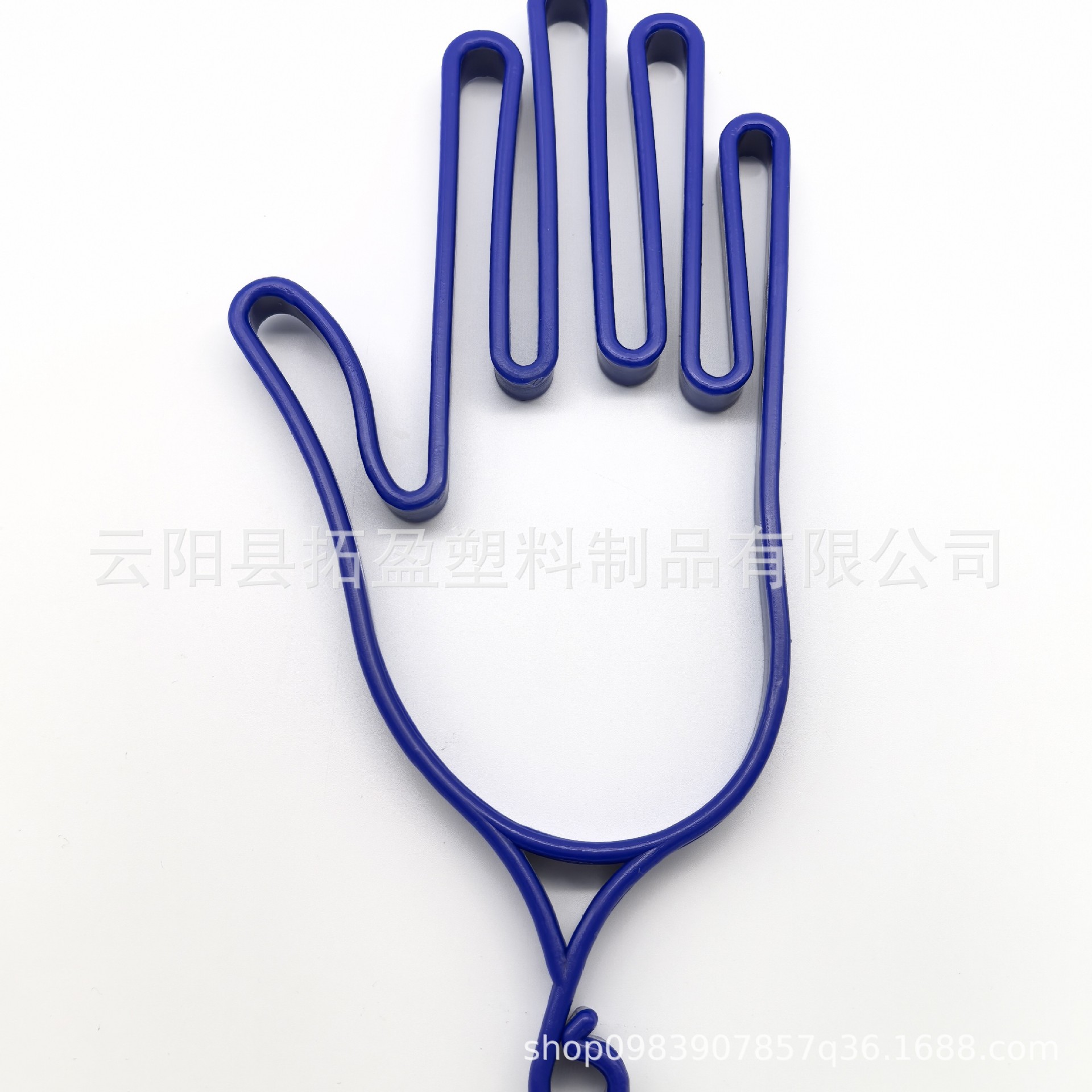 파란색