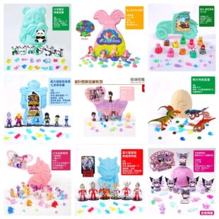 Children's Educational Blind Box Toy for Little Girls, Ye Luoli Egg Party Series, Archaeology Gem Excavation, Archaeological Dig