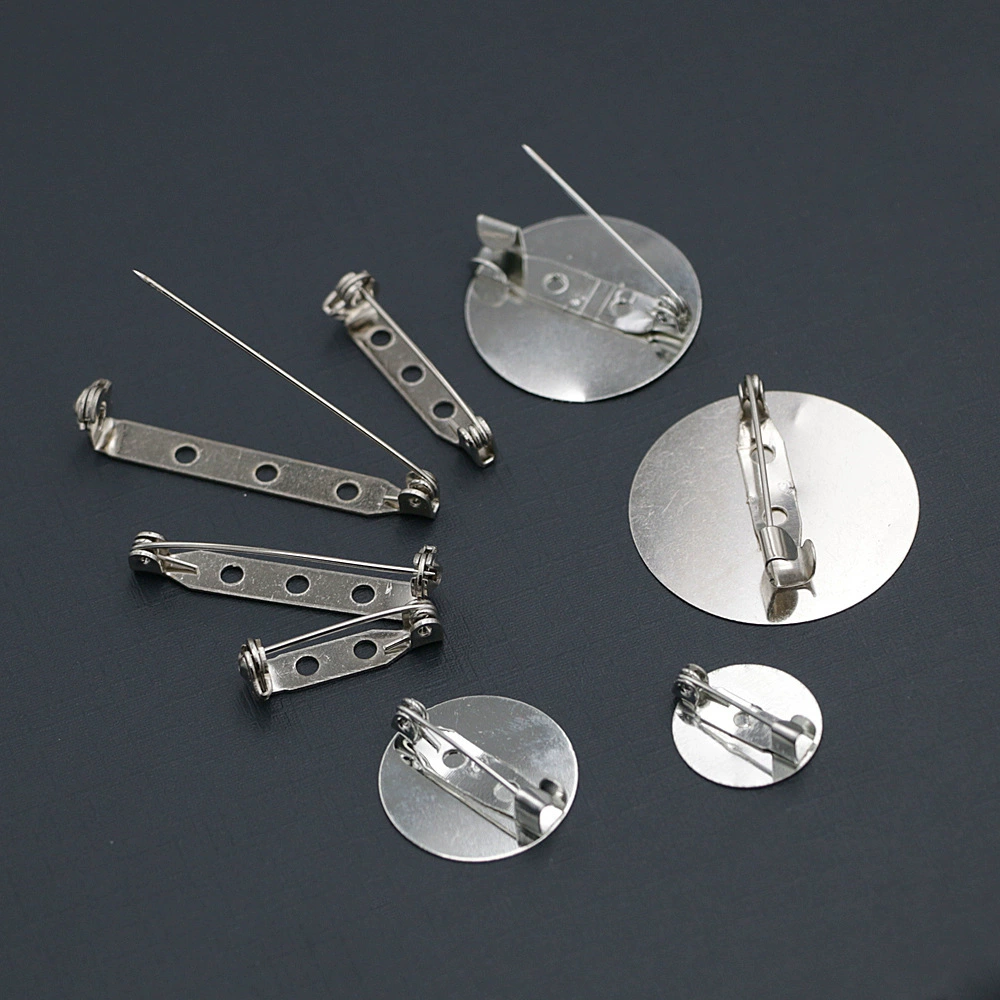 Брошь страховая булавка с грудинкой нижняя опора пряжка с замком галстук ручной работы аксессуары для волос