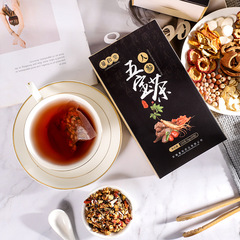 Ginseng Five Treasures Eight Treasures Ten Treasures Tea Huangjing Maca Wolfberry Mulberry Herbal Tea Manufacturer Wholesale Dropshipping