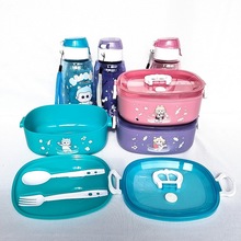 lunch box ��ˮ�ؿɐ���ͺЃ�ͯ��ͨ�С�W���p�ӱ㮔��ˮ����