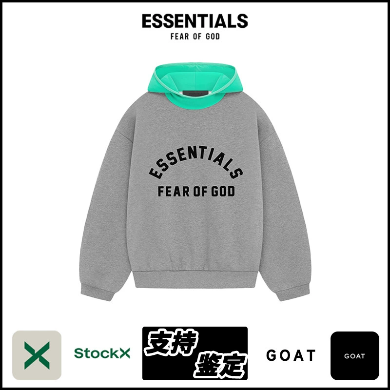 Многолинейные осенние и зимние толстовки с капюшоном FOG ESSENTIALS American High Street для мужчин и женщин
