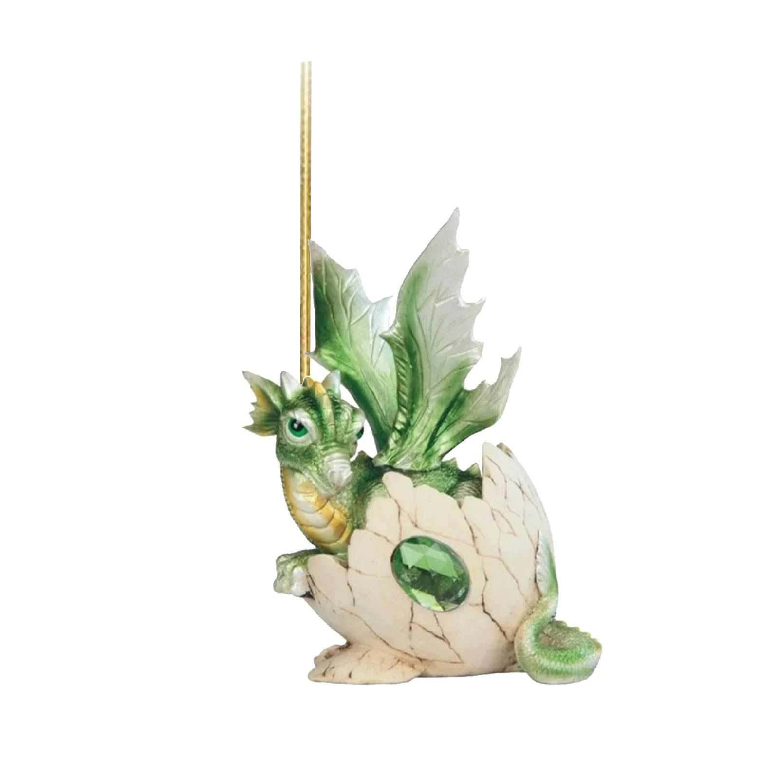 Acrílico Navidad lindo dragón bebé adornos Navidad árbol encanto decoración 2024 Año Nuevo decoración regalo