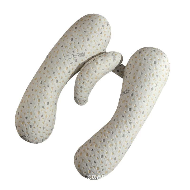 Pillow with belly support for sleep