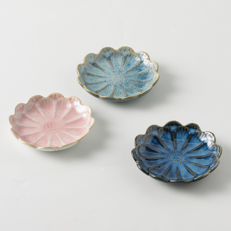 Japanese-style Ceramic Spoon Holder Household Soup Spoon Holder Vintage Dip Dish Kiln-changing Ceramic Flavor Dish Kitchen Storage Dish Spoon Holder Japanese-style Ceramic Spoon Holder Household Soup Spoon Holder Vintage Dip Dish Kiln-changing Ceramic Flavor Dish Kitchen Storage Dish Spoon Holder
