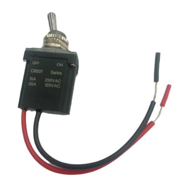 灌胶带线ON-OFF两档自锁农业机械喷雾器IP68防水20A大电流拨动开