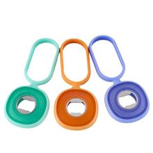 硅胶开罐器 厨房工具 三合一开瓶器 不锈钢啤酒开瓶器 罐头开盖器