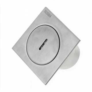 304 Stainless Steel Floor Cleanout, Floor Drain Cleanout Cov