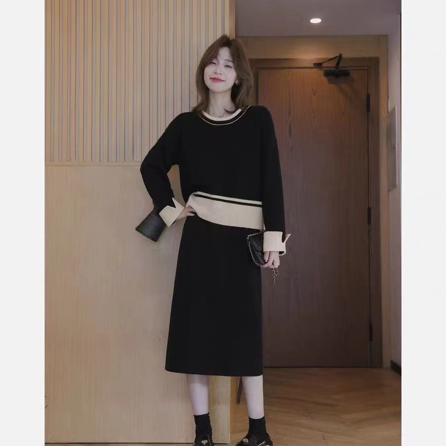 Knitted autumn set