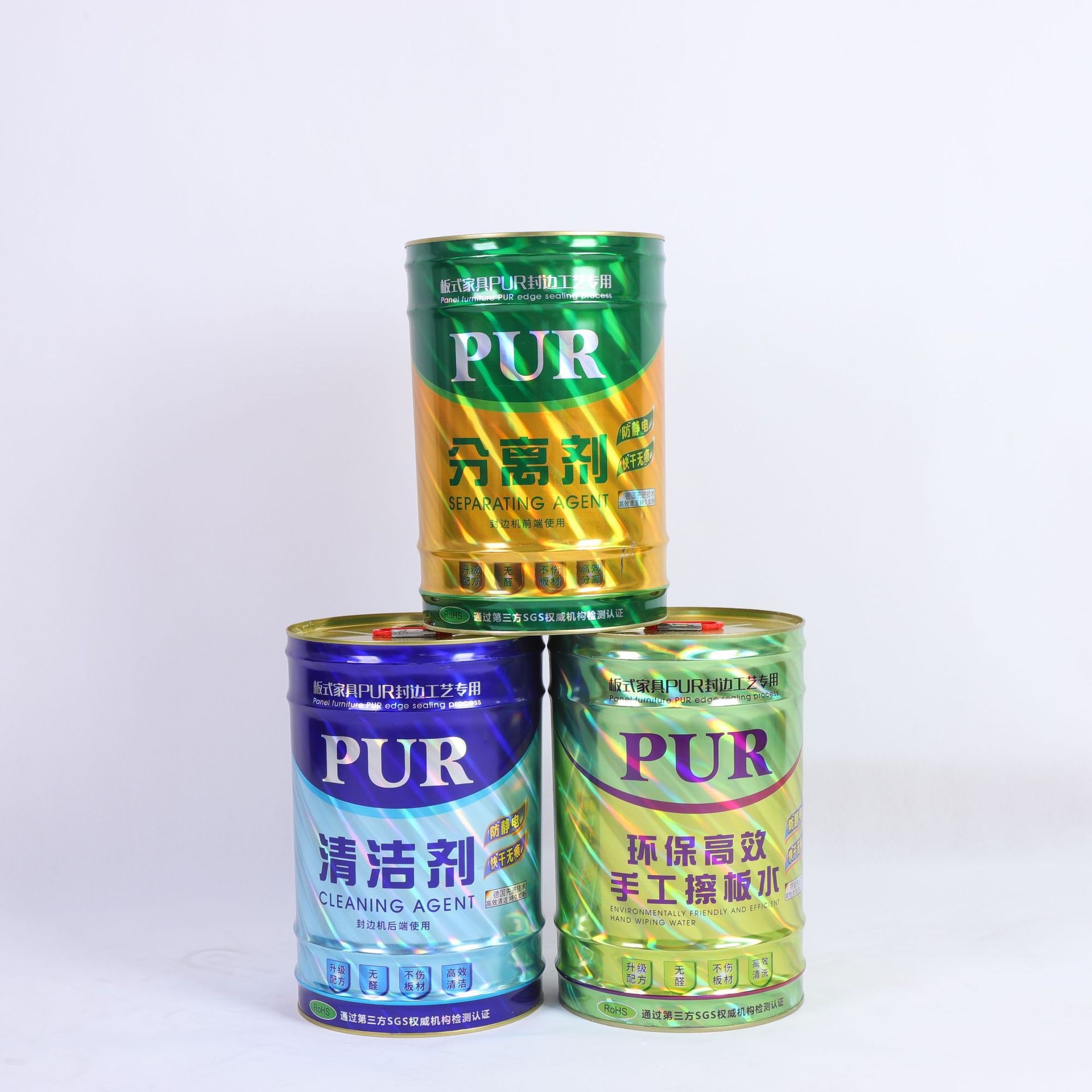 厂家定制4升5升铁桶涂料油漆化工小桶彩色白色圆罐包装小桶