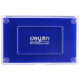 Deli 9863/9864 Quick-drying inkpad Stamp Fingerprint Rubber Stamp inkpad 6.2cm Financial Office Supplies