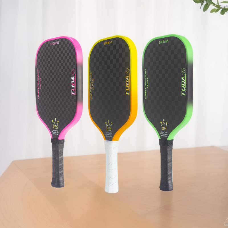Pickleball Racket Carbon Fiber Matte 18K High-End Pickleball Set Paddle Tennis Pickleball Racket