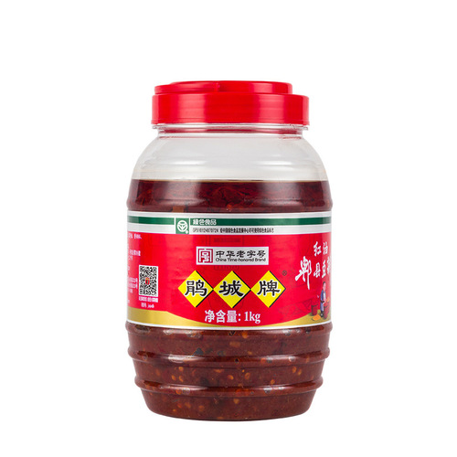 Wholesale Juncheng Brand Red Oil Pixian Chopped Bean Paste 1000g Bottle Authentic Household Sichuan Cuisine Stir-fry Seasoning Chili Sauce