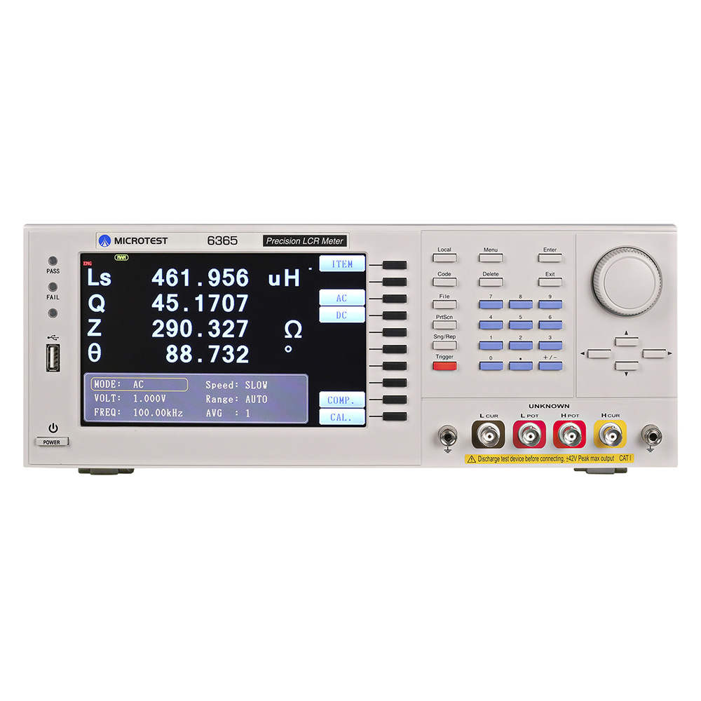 台湾益和6365精密型LCR电表 MICROTEST 10Hz-200kHz