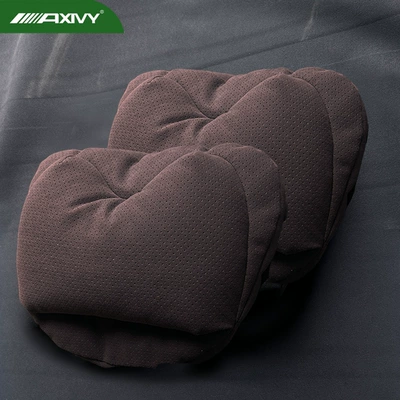 and Lumbar Support, Premium Quality, Waist support - 2-double-layer-decompression-pillows-maybach-brown-breathable-holes