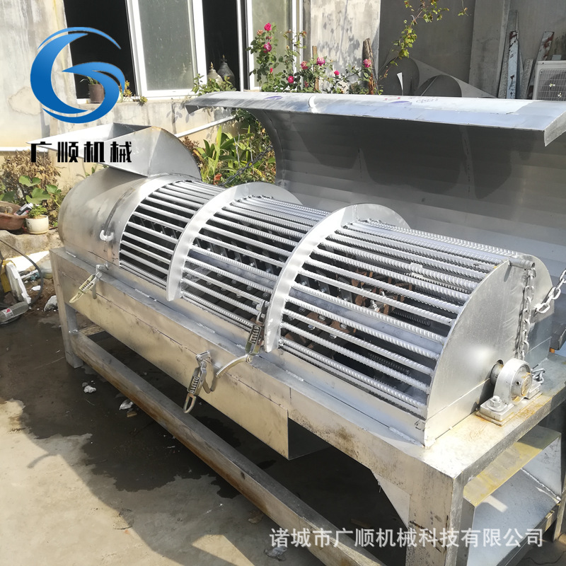 全自动猪蹄打壳脱毛机鲜猪蹄打毛机去蹄去壳打毛机家禽屠宰设备W