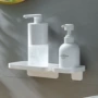 壁挂式打孔浴室简约置物架