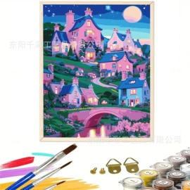 钻石画、皮画;壁挂、壁饰;DIY/数字油画