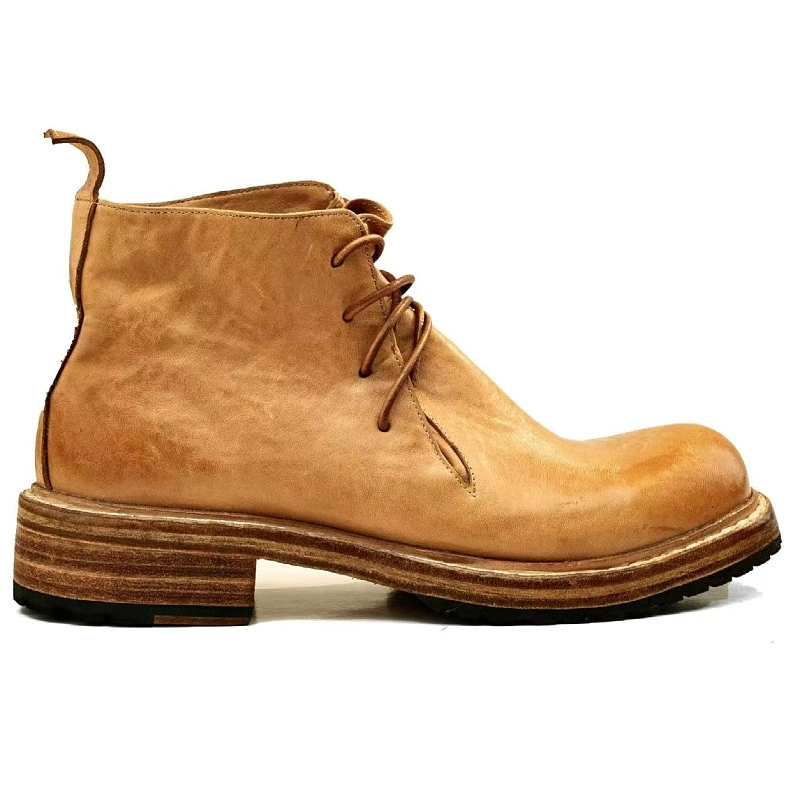 Рабочие ботинки Goodyear ручной работы, мужские ботинки из состаренной кожи, новые мужские ботинки в британском стиле с широким носком, ретро-ботинки для пустыни, мужские ботинки Martin