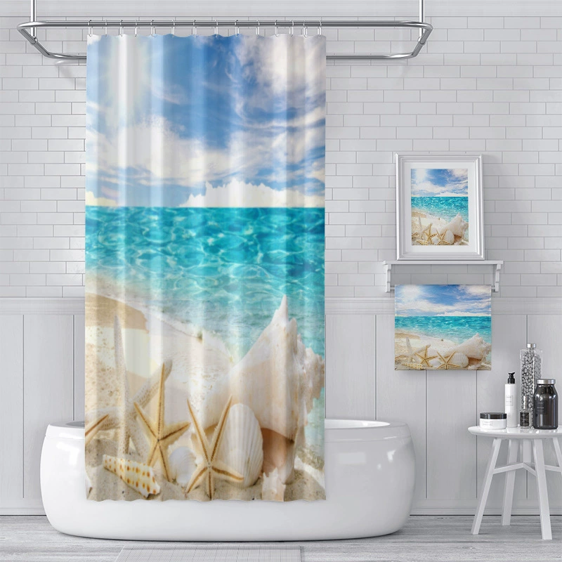 (Транеоператорская торговля), водостойкая занавеска, Amazon, 3D