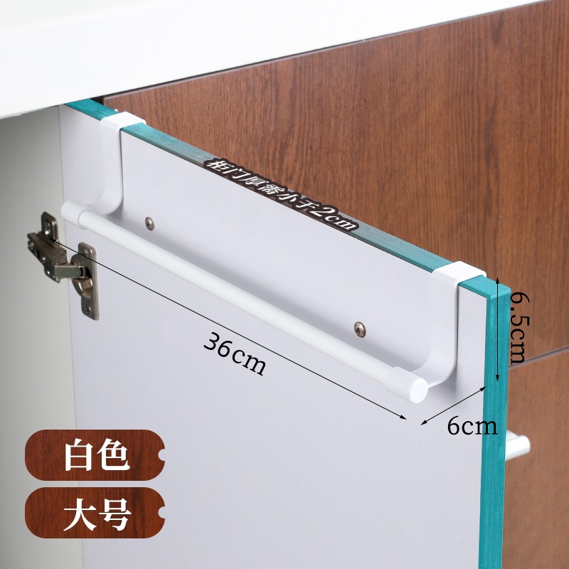 Acero inoxidable de cocina sin perforación puerta colgante trasera puerta colgante trasera puerta colgante puerta colgante estante puerta cabinet percha