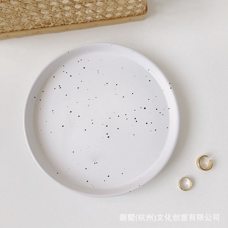 Placa de salpicaduras de tinta blanca caliente