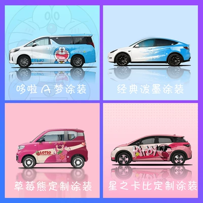 Auto Color Change Film – Body Sticker
