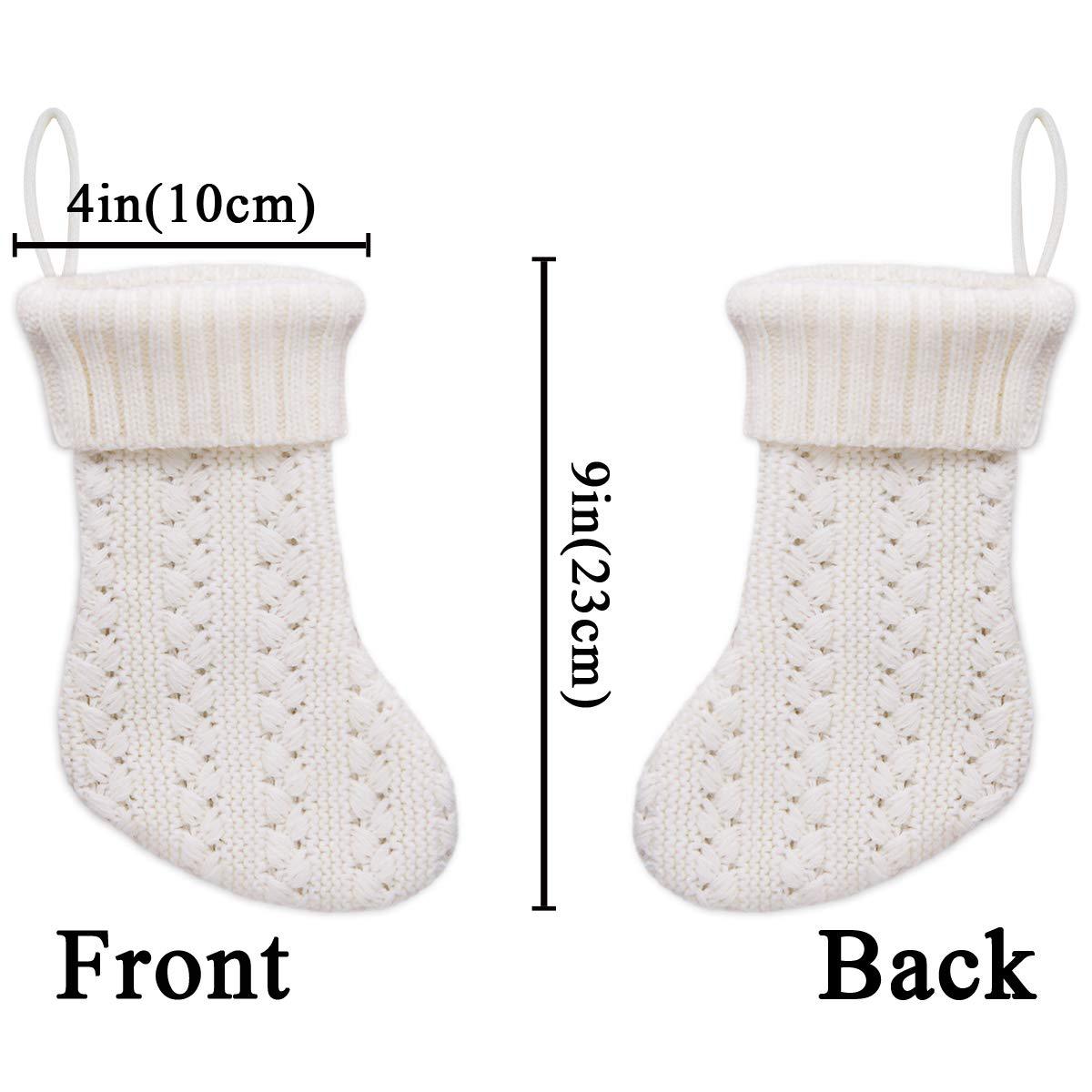 Transfronterizo nuevas medias de Navidad medias de punto decorativas estilo de país decorativo árbol de Navidad decoraciones chimenea colgando Calcetines