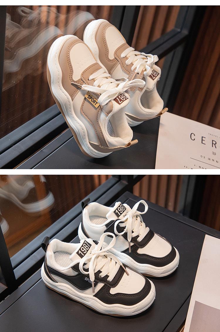 Children's Sports Shoes 2023 New Spring and Autumn Boys' Board Shoes Girls' Breathable Casual Shoes Middle and Big_voghion.com