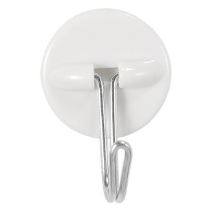 Ordinary small hook White small square plum-shaped plastic hook wall hanging key storage hook door hook