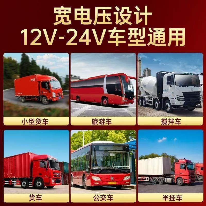 Truck dashcam with 2-channel monitoring, high-definition night vision, reversing camera, parking assistance, and MP5 video/music all-in-one device