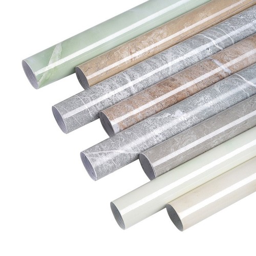 Kitchen countertop protective film marble aluminum foil oil-proof sticker waterproof and moisture-proof high temperature resistant sticker self-adhesive and non-transparent