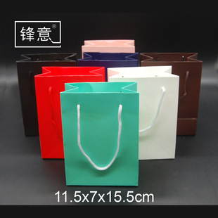 Paper bag gift bag in stock wholesale jewelry handbag printable LOGO jewelry bag in stock manufacturer