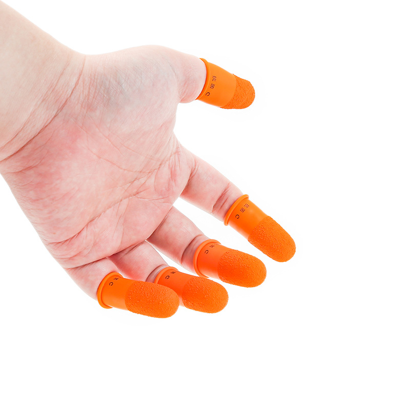 HANAKI LUCKY Orange Fingerband Anti-Static Orange Red Fingerband Anti-Slip Fingerband