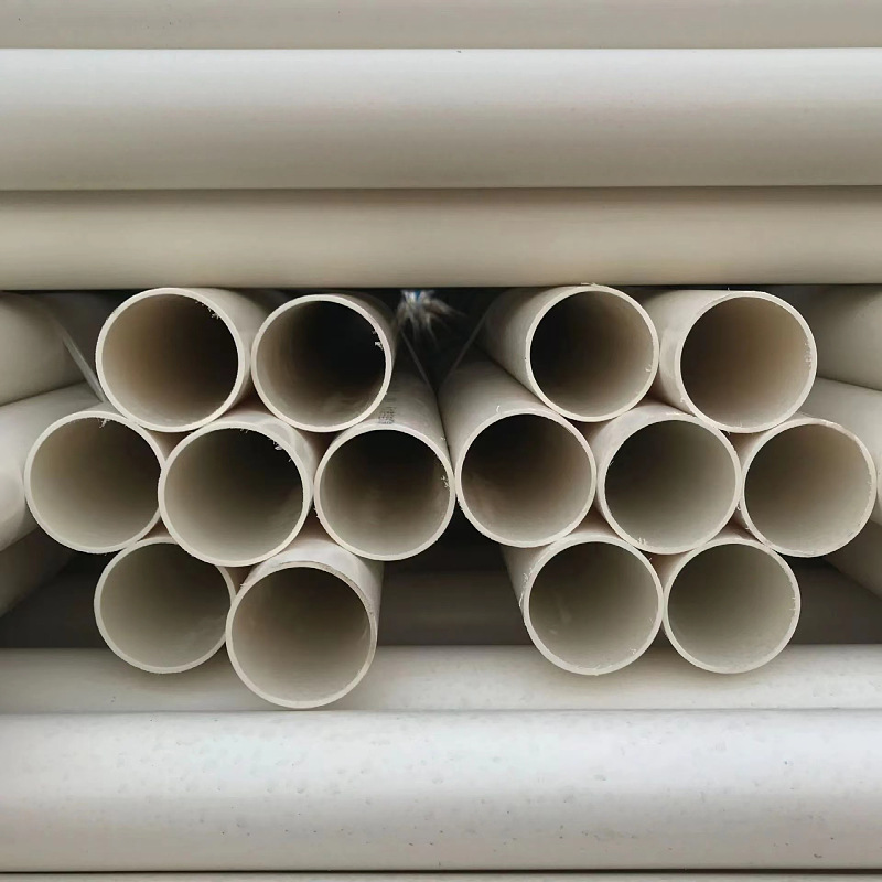 Yunnan manufacturer PVC-U water supply pipe PVC pipe agricultural irrigation pipe white drainage pip