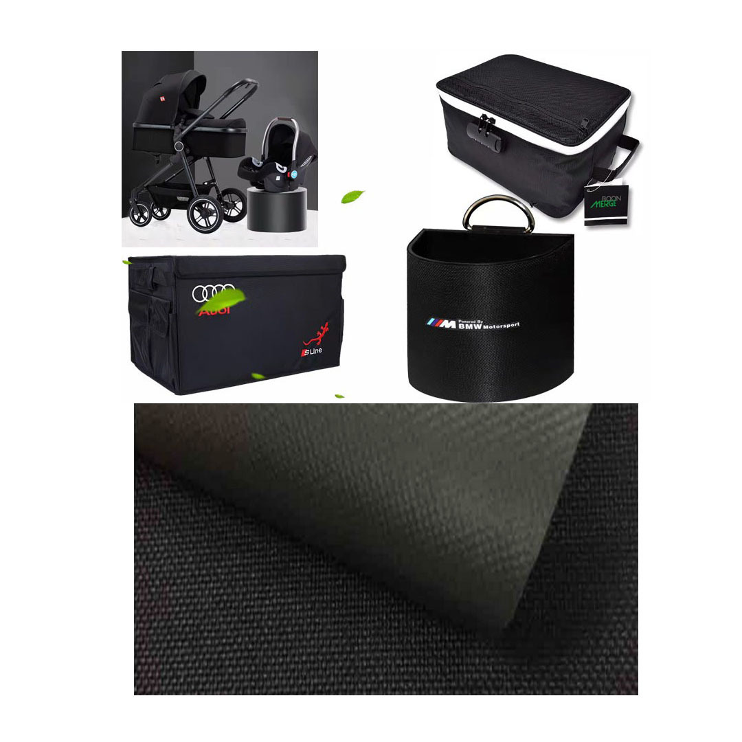 600D Oxford tela PVC recubrimiento impermeable tela plana bolsos carpa cubierta tela de poliéster de alta densidad