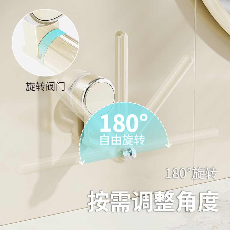 吸盤カチューシャ収納棚トイレ家庭用穴なし物置棚カチューシャ髪飾りカチューシャ|undefined